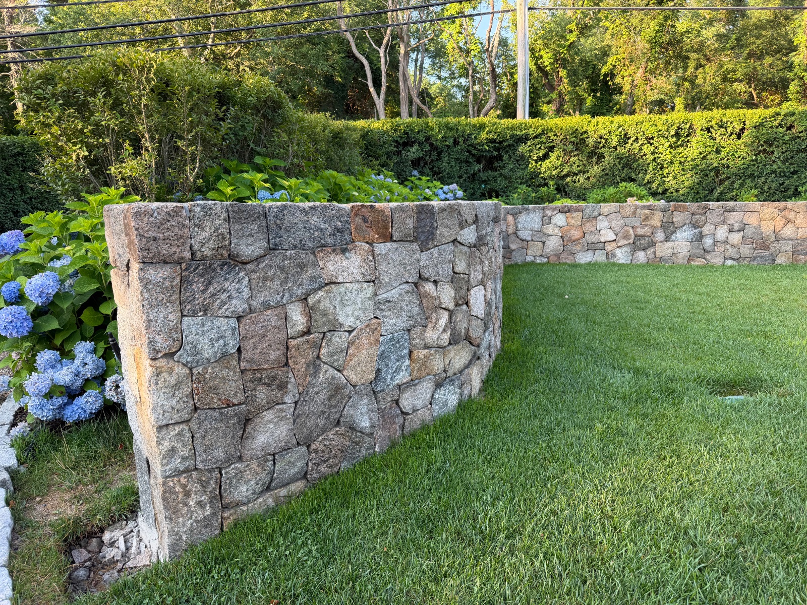 Blue Claw natural stone project